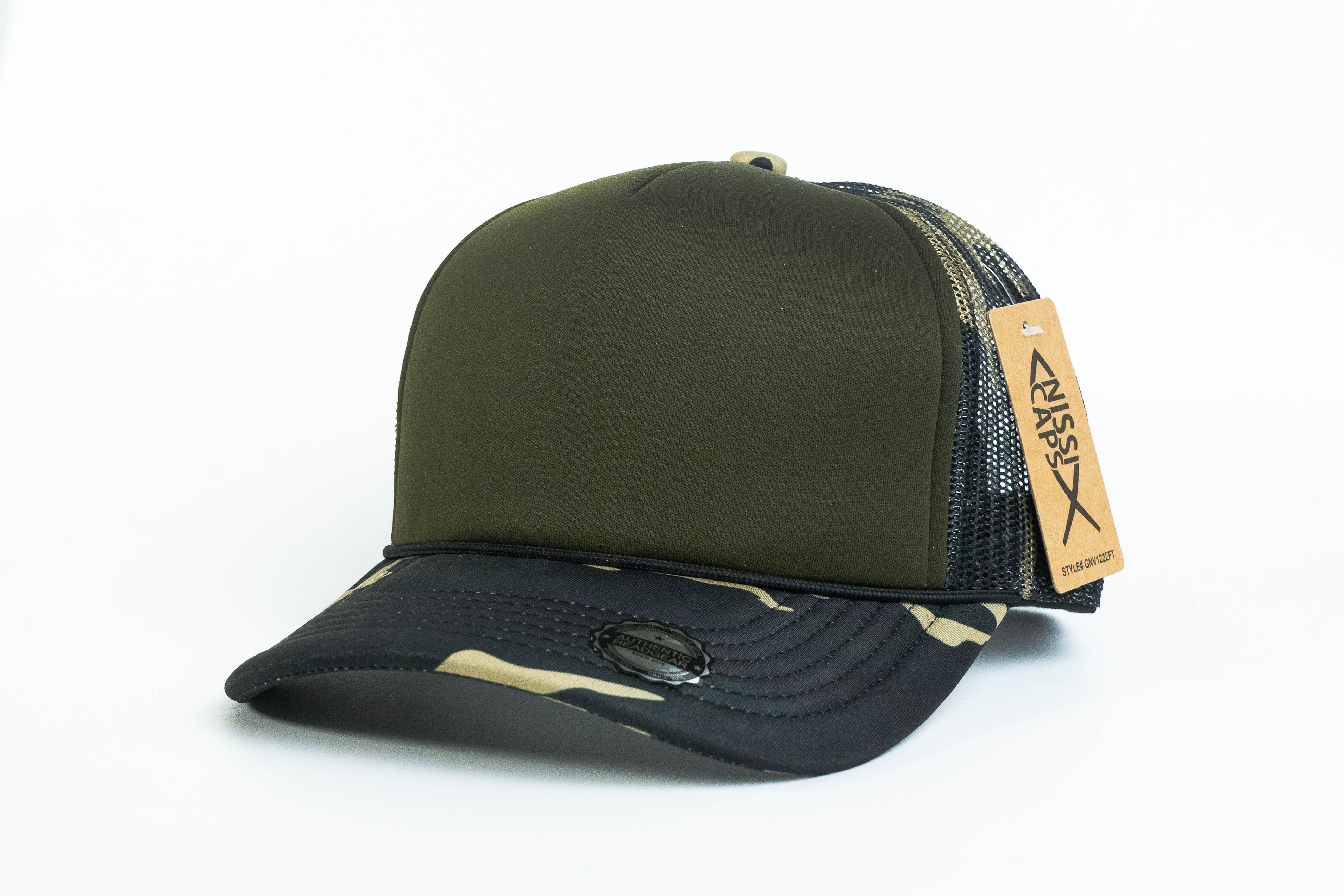 Gorra malla Camo D.Green | Nissi