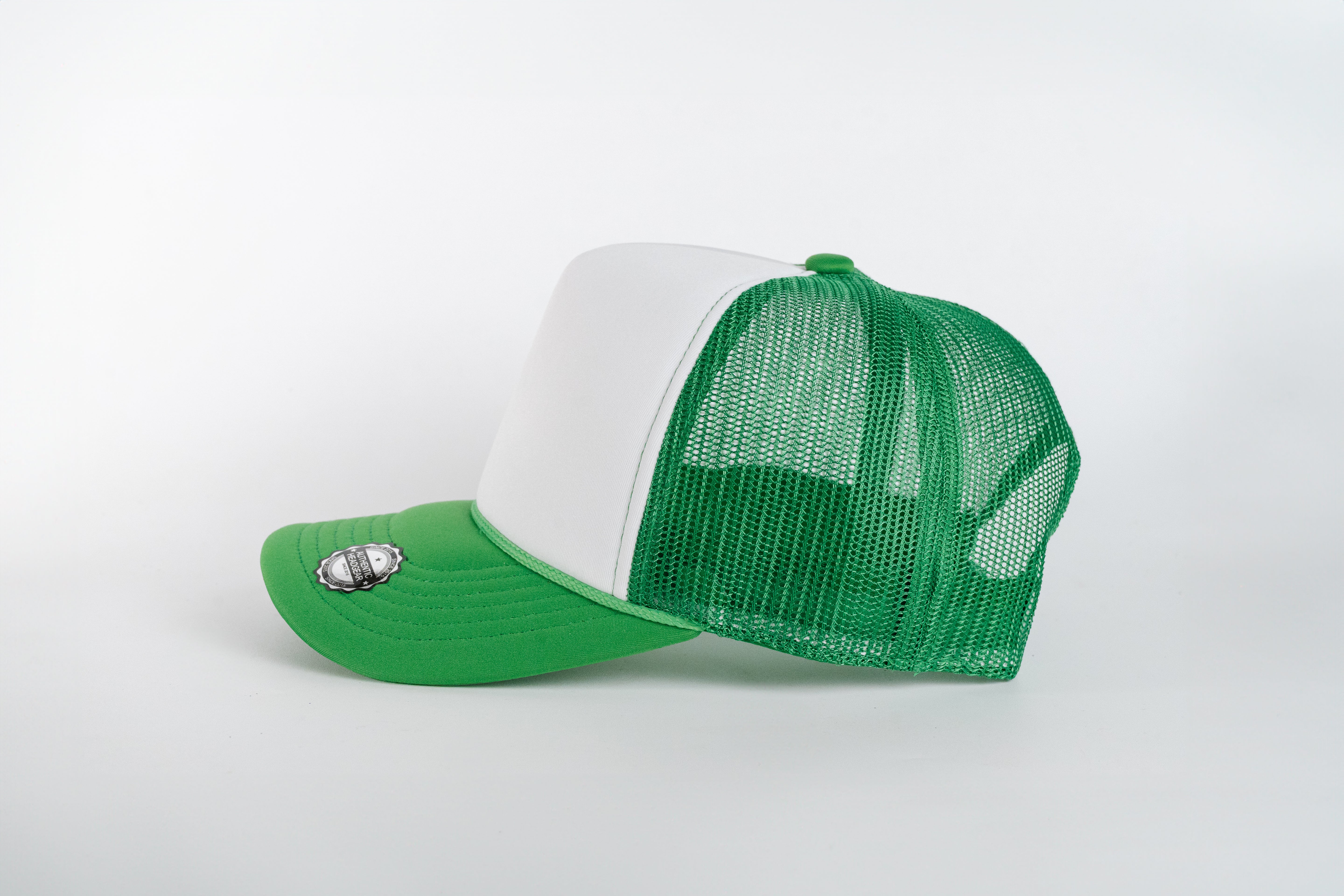 Gorra malla Verde | Blanco
