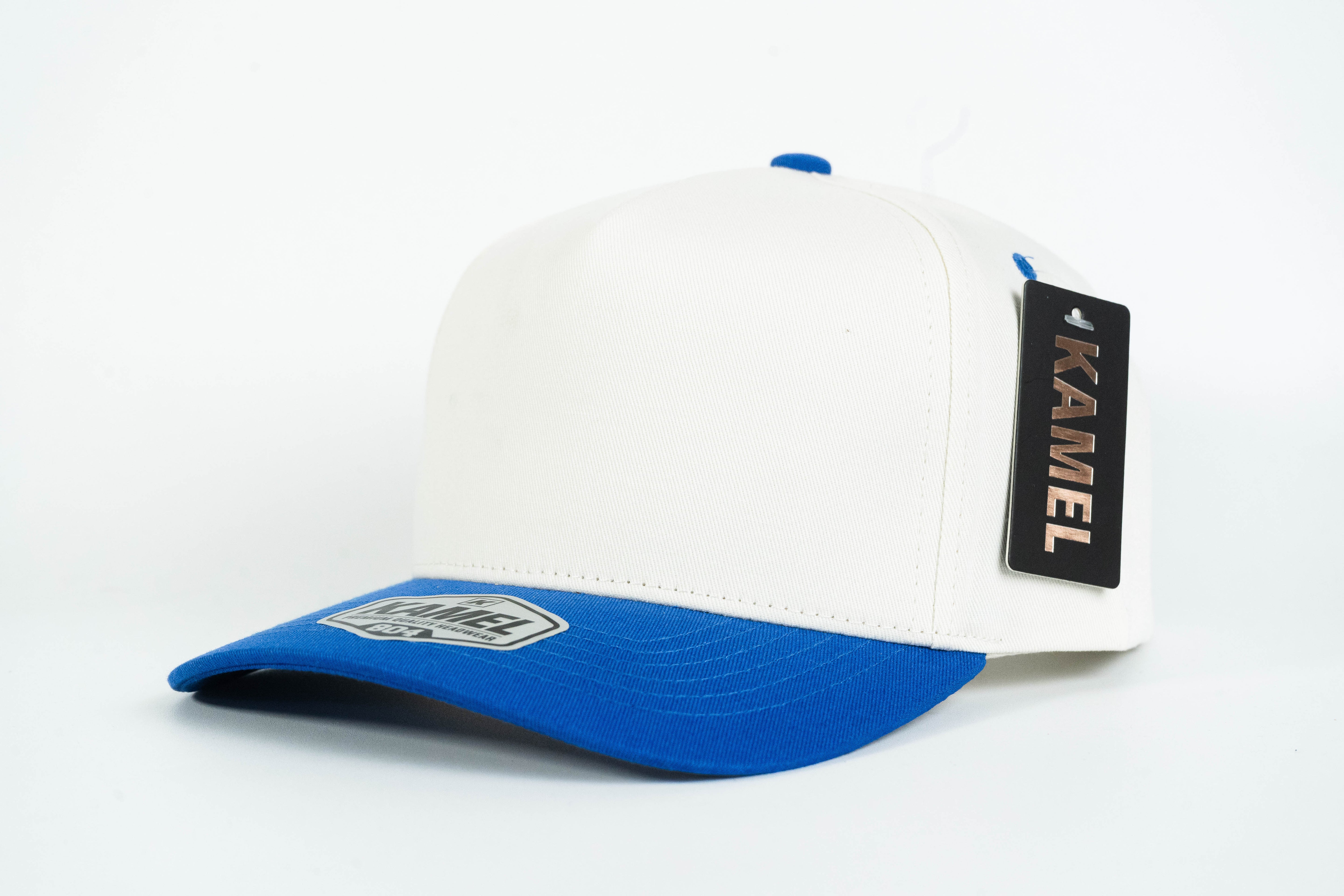 White/Royal Bicolor k804 | Kamel