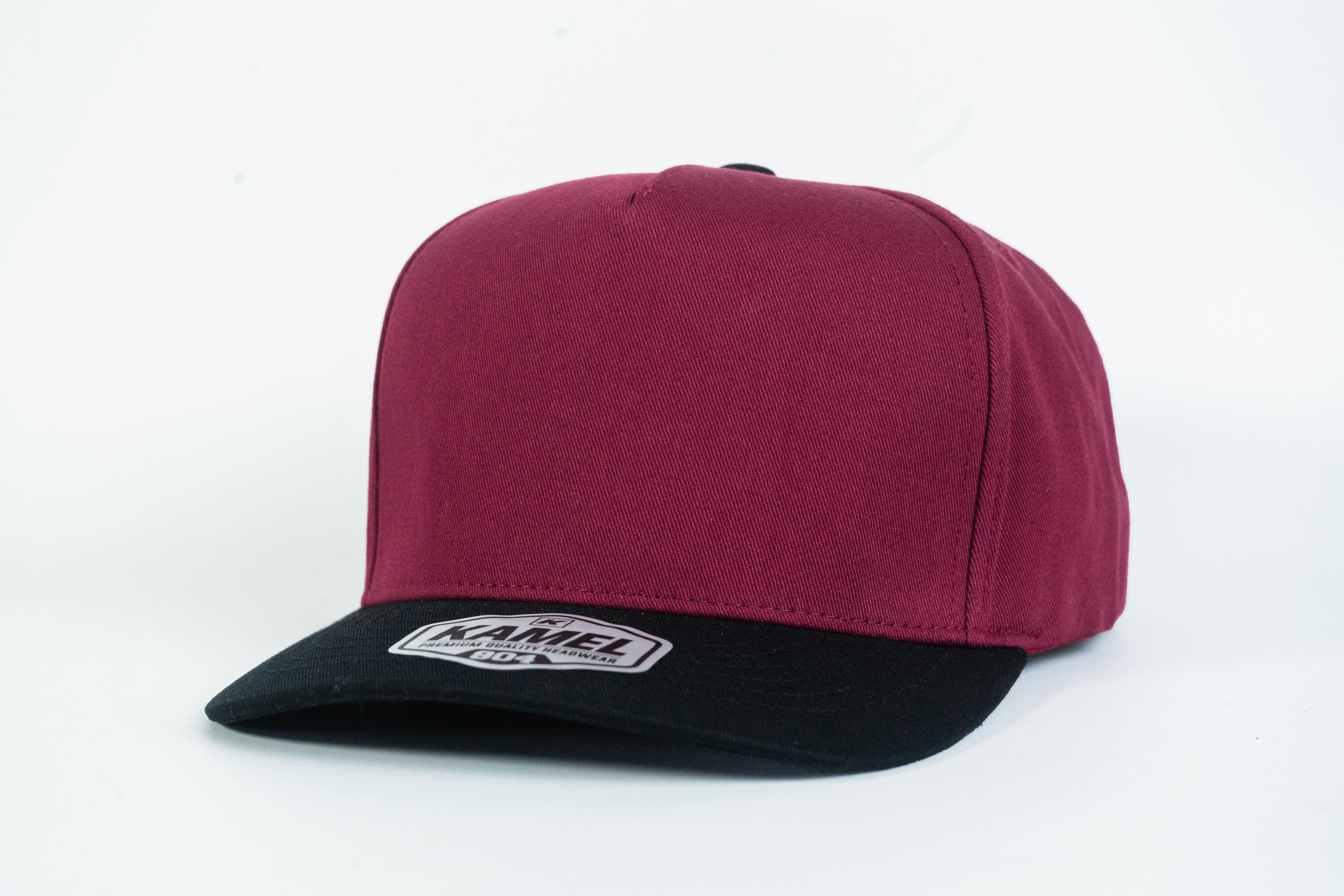 Maroon/Black Bicolor k804 | Kamel