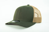 Gorra malla 6 gajos 2 colores | Decky
