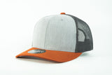 Gorra malla 6 gajos 2 colores | Decky