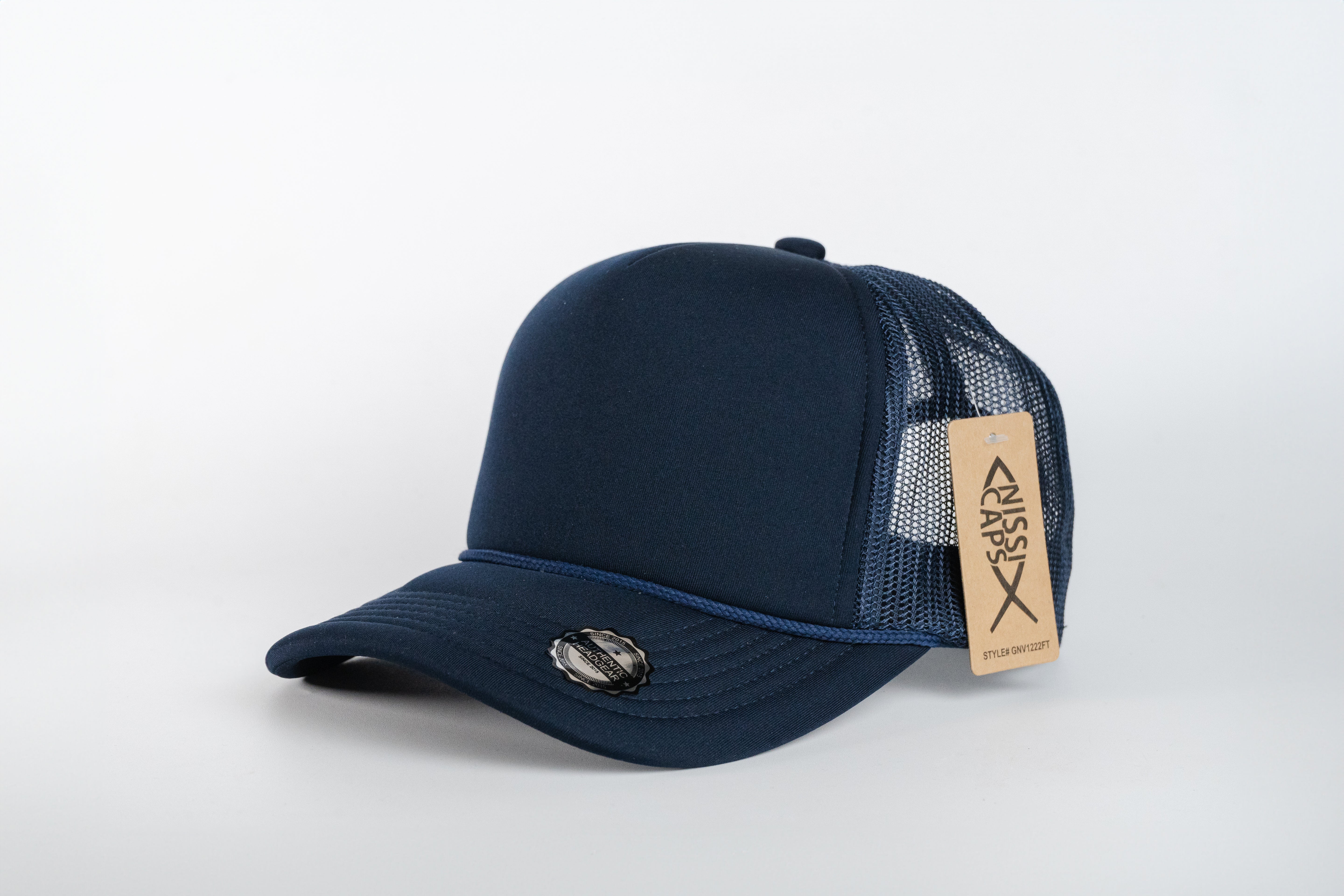 Gorra malla azul