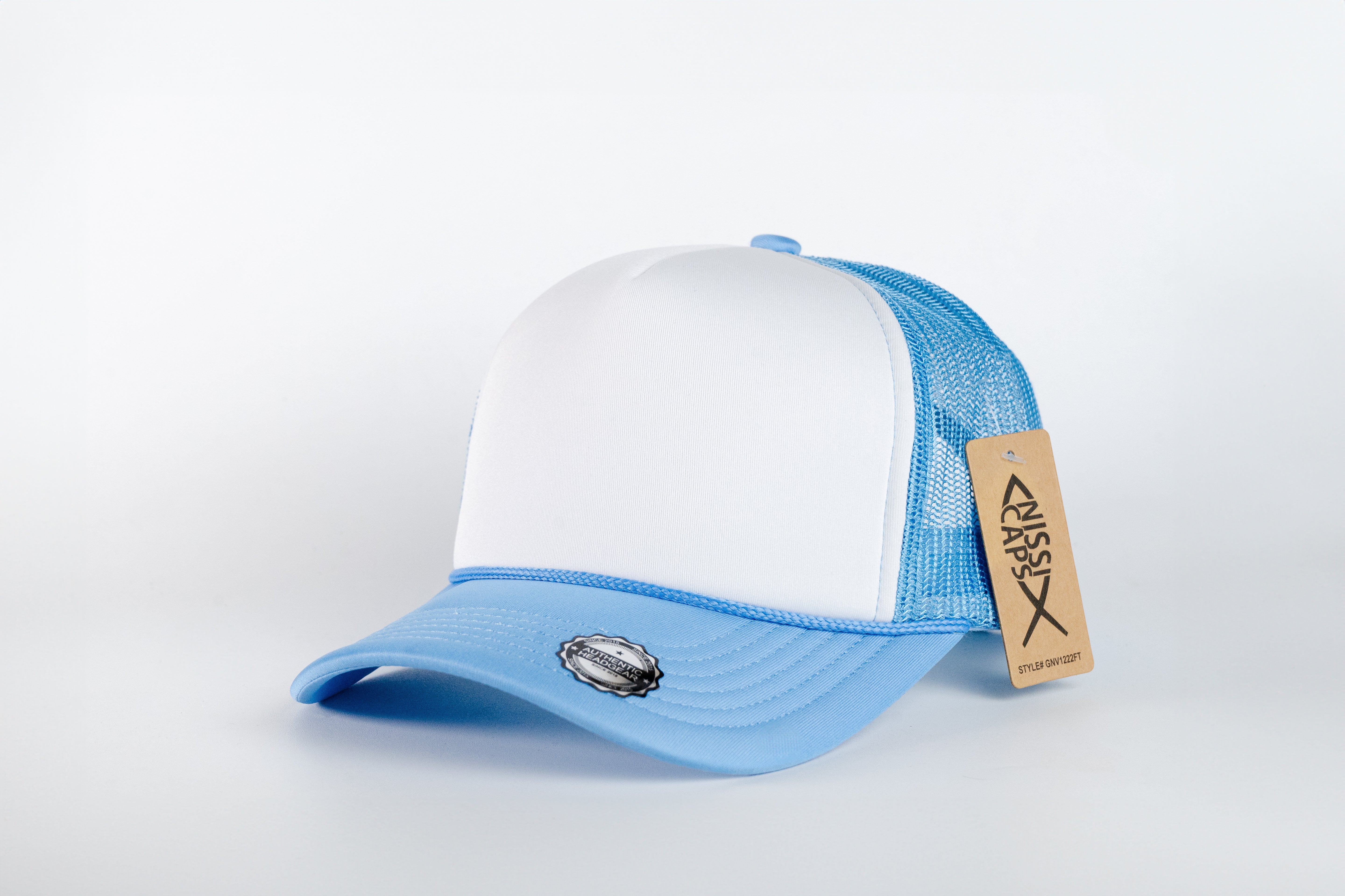 Gorra malla azul | blanco