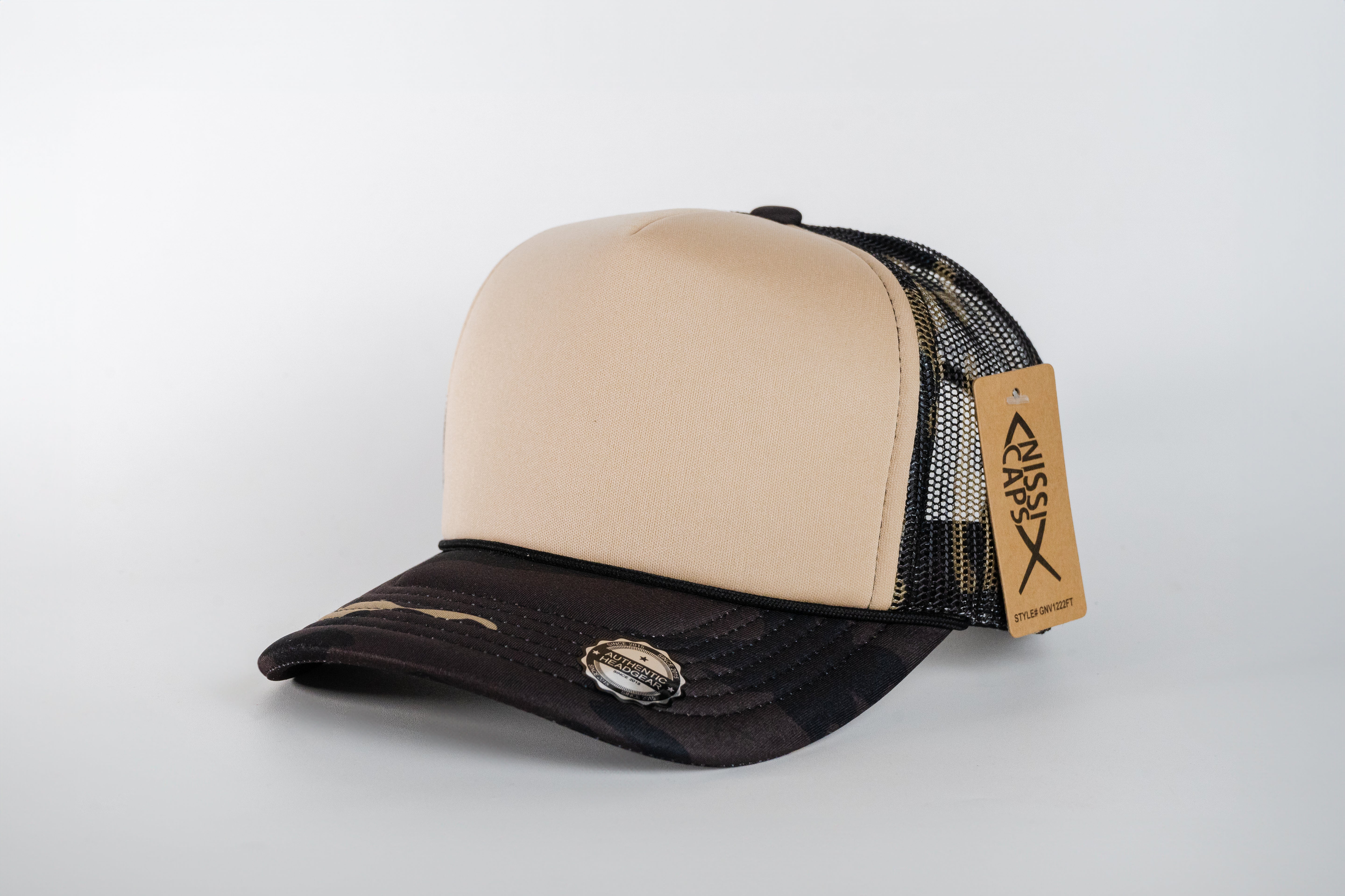 Gorra malla Beige | camuflaje