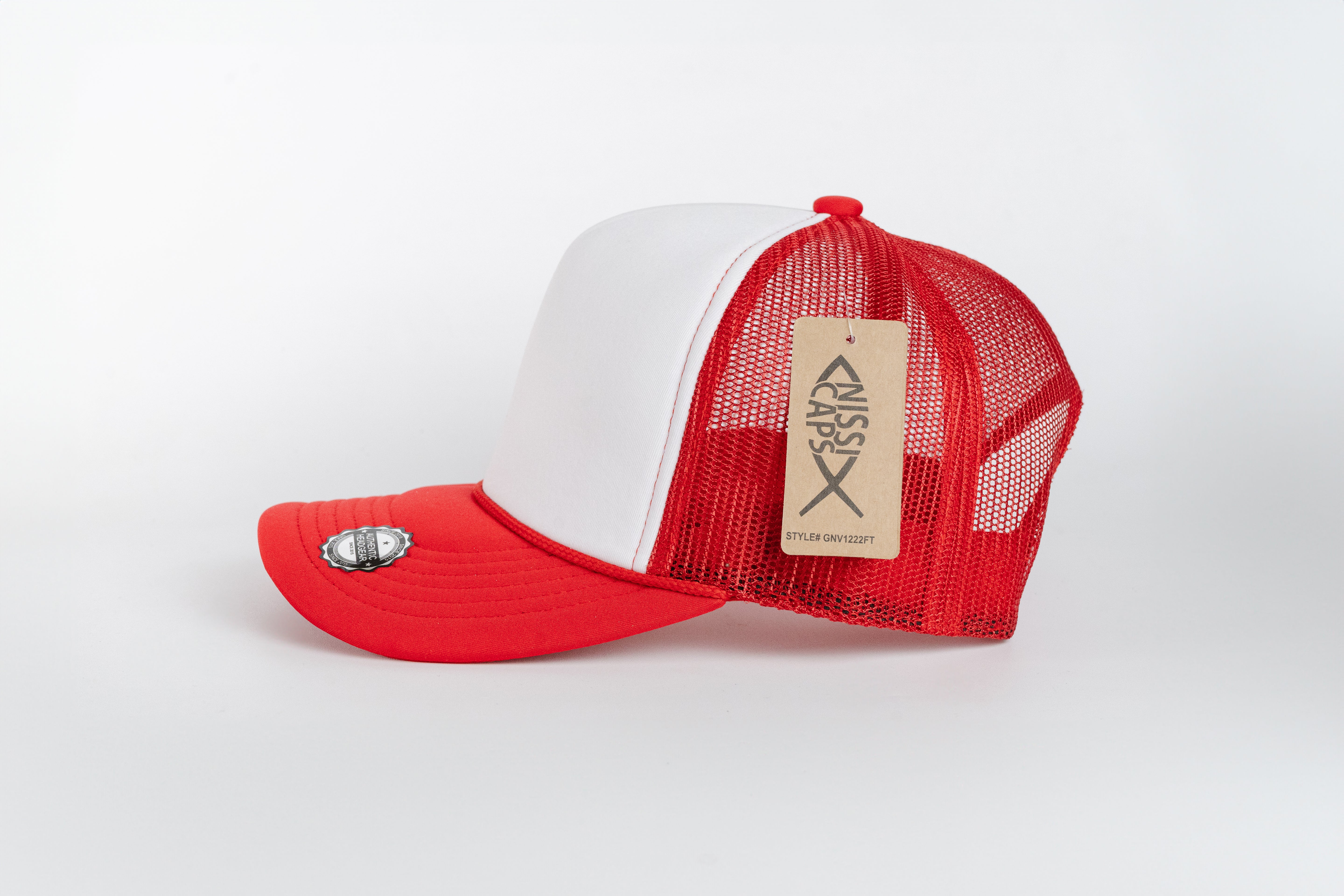 Gorra malla White/Red | NISSI